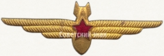 АВЕРС: Знак «Нагрудный знак штурмана офицерского состава ВВС» № 5971б