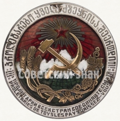 Знак «Наградной знак от ЦИК Грузинской ССР»