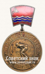 АВЕРС: Знак «Чемпион Эстонской ССР по конькобежному спорту. 1963» № 14096а