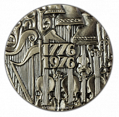 РЕВЕРС: Настольная медаль «200 лет Государственному Академическому Большому театру» № 2384а