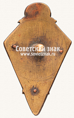 РЕВЕРС: Знак «Должностной знак общественного контролера «Громад контроль» Киевского трамвайного треста КТТ № 12» № 13952а