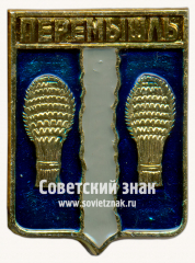 АВЕРС: Знак «Село Перемышль. Калужская губерния. Тип 2» № 17251а