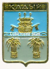 АВЕРС: Знак «Поселок городского типа Кадый. Костромская губерния» № 17246а