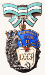АВЕРС: Орден «Материнская слава. II степени» № 14883б
