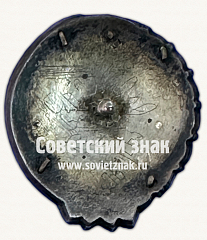 РЕВЕРС: Призовой знак Высшего совета физической культуры Грузии. I место на первенстве по грузинской национальной борьбе № 17731а