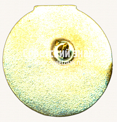 РЕВЕРС: Знак «﻿Московский метрополитен. ЭМС (Электромеханическая служба). РОСПРОФЖЕЛ. 1952» № 17476а