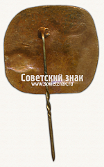 РЕВЕРС: Знак чемпионата мира по хоккею с шайбой. Москва. 1973. Тип 6 № 17115а