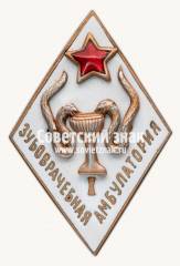Знак «Первая зубоврачебная амбулатория»