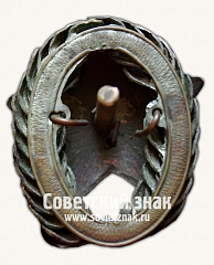 РЕВЕРС: Знак командира Рабоче-крестьянской Красной Армии. Тип 22 № 17150а