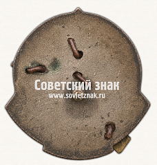 РЕВЕРС: Знак за 3 место по стрельбе из винтовки. Осоавиахим № 17751а