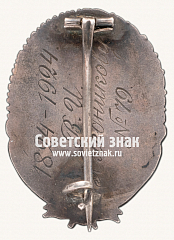 РЕВЕРС: Знак в память столетия Малого театра. 1924 № 12611б