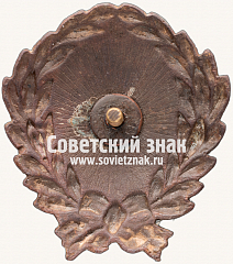РЕВЕРС: Знак «Командир Рабоче-Крестьянской Красной Армии» № 1385б