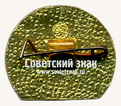РЕВЕРС: Знак «50 лет метрополитена им. Ленина 1935-1985» № 17460а